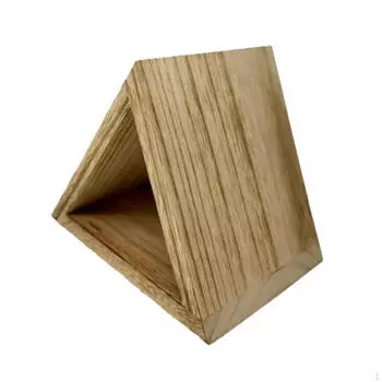 Подставка для книг, книжная полка, центральный элемент домашнего стола, треугольная подставка для книг, деревянная подставка для чтения