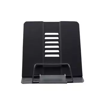 Подставка для книг Металлическая Регулируемая Складная Подставка для Чтения Книг Портативная Подставка для Журналов, Освобождающая Руки, Подставка Для Документов Библиотека белый