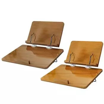 Подставка для книг Многофункциональная деревянная настольная подставка для чтения книг Держатель для студентов и детей Original Color