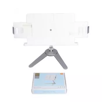 Подставка для книг, серебристая, многофункциональная, регулируемая по высоте, без помощи рук, устойчивая, прочная, для книг