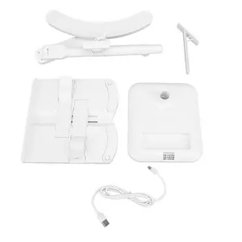 Подставка для книг со светодиодной подсветкой 4000 мАч литиевая батарея с 3-цветной температурой подсветки Подставка для книг