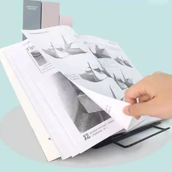 Подставка для книги, регулируемый угол наклона, высокая устойчивость, нескользящая складная настольная подставка для кулинарной книги без помощи рук, кронштейн для книги светло-зеленый