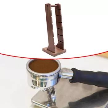 Подставка для кофейной пудры, деревянная, легкая, эспрессо, аксессуары, прочный держатель для фильтровальной корзины Type A 58