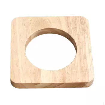 Подставка для кофейных чашек, подставка для фильтра, полка из дерева для ресторана жёлтый