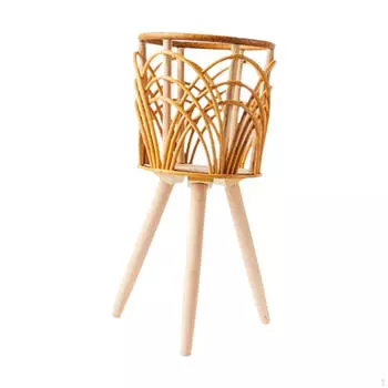 Подставка для комнатных цветочных горшков, корзина для растений, удобная сборка, многофункциональная с Total Height 41cm