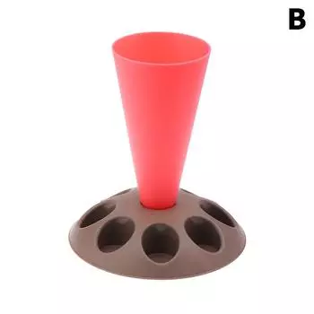 Подставка для кондитерских мешков Держатель для кондитерских мешков с 8 слотами Насадки Пластиковая подставка для кондитерских мешков Для набора для украшения торта