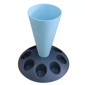 Подставка для кондитерского мешка Подставка для кондитерского мешка с 8 отделениями для глазури Насадка для крема