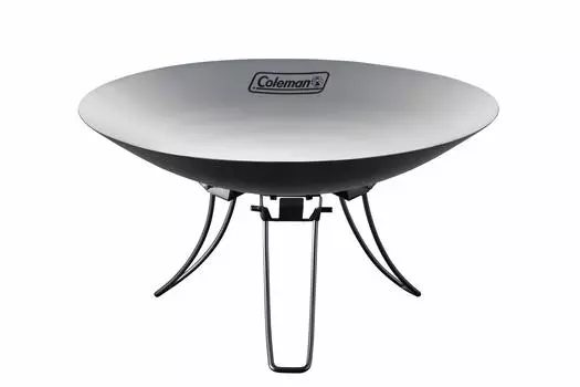 Подставка для костра Coleman Fire Disc Solo, диаметр 30 см, прибл. серебряный