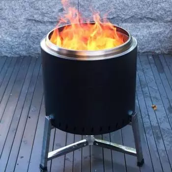 Подставка для костра из нержавеющей стали, устойчивая к коррозии, высокая устойчивость, простая в установке S