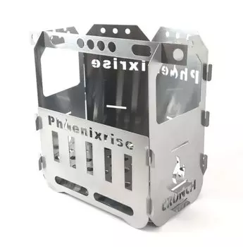 Подставка для костра Phoenixrise Solo Camping подходит для укладки в небольшой гриль CRUNCH VOX Местин, [112]