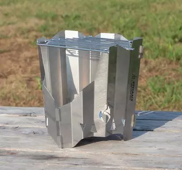 Подставка для костра PTYGRACE FIRE CORE Fire Core с сумкой для хранения Кемпинг Solo Windshield Compact Сделано в Японии Tsubame Sanjo