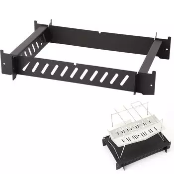 Подставка для костра Tokyo Camp, защита деталей костра Solo Camp, термостойкая подставка для костра (Одиночный стенд) чёрный