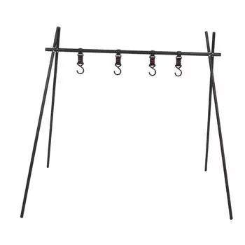 Подставка для костра, тренога, гриль для барбекю, принадлежности для пикника на открытом воздухе, принадлежности для вечеринок