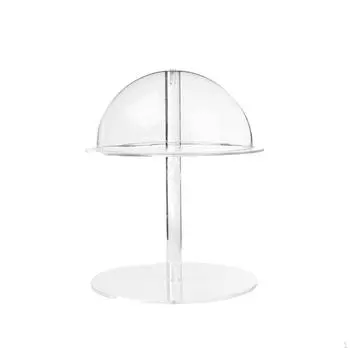 Подставка для ковбойской шляпы, акриловая, стойка для дисплея, прозрачная, подставка для