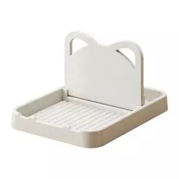 Подставка для крышки кастрюли, складная, легко чистящаяся, устойчивая к высоким температурам, многофункциональная, настенная, органайзер для ложек, держатель для лопатки чёрный