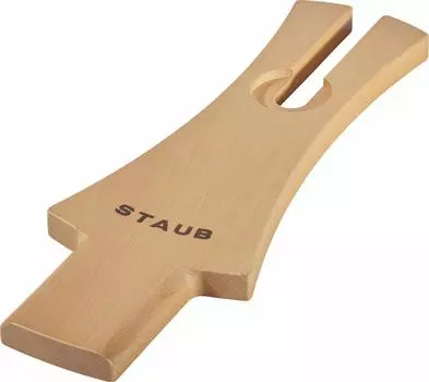 Подставка для крышки staub Lid, японский держатель для крышки из дерева Wood Holder [Авторизованный продукт] 40501-124