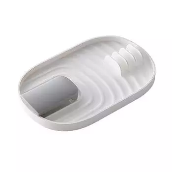 Подставка для кухонной ложки, держатель для лопатки, термостойкие полки для хранения со складной пряжкой, кухонные инструменты для приготовления пищи розовый