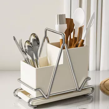 Подставка для кухонных палочек, Стойка-контейнер для хранения, Сушилка для столовых приборов, Сушка Counter