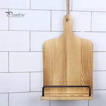 Подставка для кулинарной книги, деревянная подставка для кулинарной книги, регулируемая по высоте, нескользящая конструкция, настольная подставка для кулинарной книги