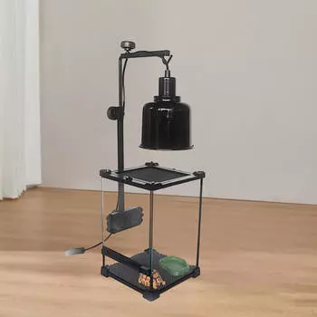 Подставка для лампы для рептилий, регулируемый кронштейн для домашних животных для инкубаторов, уличных клеток