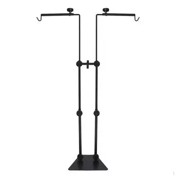 Подставка для лампы для рептилий, выдвижная, с двумя ручками, для клеток с гекконами