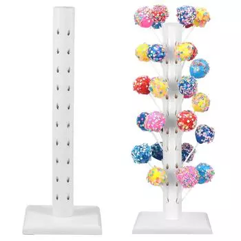 Подставка для леденцов, деревянный контейнер для хранения тортов, конфет, десертов, переносная прочная декоративная стойка для леденцов