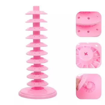 Подставка для леденцов, стойка для вечеринок, держатели для тортов, многоуровневые подставки, многоразовое основание из полипропилена, многоразовое детское