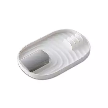 Подставка для ложки Пластиковый органайзер для посуды Подставка для ресторана Крышка для кастрюли Полки для посуды Кухонные гаджеты для готовки Аксессуары белый