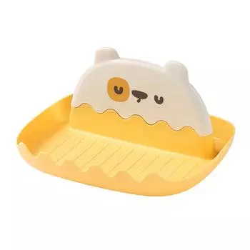 Подставка для ложки с держателем крышки, утолщенная, предотвращает деформацию крышки кастрюли, подставка для кухонных принадлежностей для домашней кухни Yellow