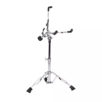 Подставка для малого барабана с двойным креплением, регулируемая по высоте, нескользящая подставка для малого барабана для сцены