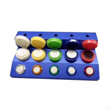 Подставка для масляной чашки, держатель для часов, контейнер, нержавеющие компактные аксессуары для ремонта Four Hole