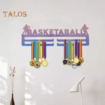 Подставка для медалей, антидеформированная стойка для хранения, хорошая несущая способность, шикарный мультистильный настенный подвесной держатель для медалей, аксессуары для дома синий