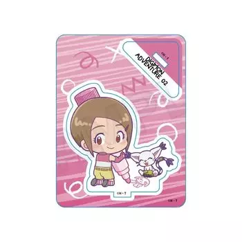 Подставка для мини-персонажа Digimon Hikari Tailmon серии Oekakiccho и вер.. [02]
