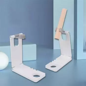 Подставка для мобильного телефона, небольшой кронштейн для освещения, подставки для УФ-ламп, маникюрные инструменты для ногтей, подставка для смартфона, ручной держатель для УФ-ламп для домашнего салона розовый