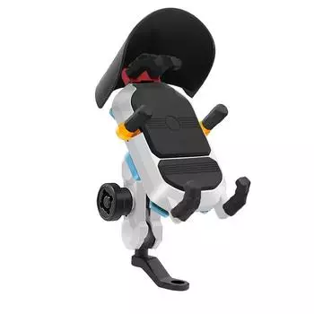 Подставка для мобильного телефона с замком против кражи, противоударный кронштейн для мобильного телефона для мотоцикла, телескопические аксессуары для мотоциклов Rearview mirror