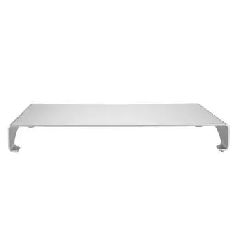 Подставка для монитора из алюминиевого сплава, подставка для ноутбука, органайзер, полка, серебристая