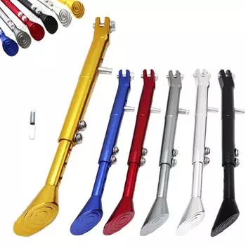 Подставка для мотоцикла, регулируемый штатив, универсальный алюминиевый сплав, нескользящая опора для парковки, часть мотоцикла серебряный