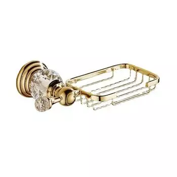 Подставка для мыла из кристаллов, аксессуары для ванной комнаты из золотого унитаза, вешалка из цинкового сплава, настенная, с мыльницей, полка в стиле ретро серебряный