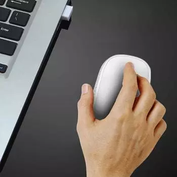 Подставка для мыши Apple Mouse 2/3, противоскользящая эргономичная ручка, прецизионный держатель для беспроводной мыши, защитный чехол, аксессуары для мыши белый