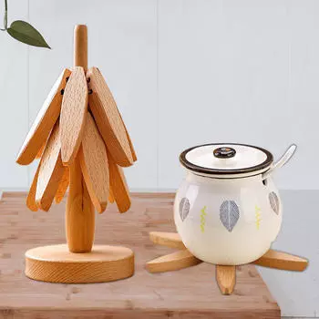 Подставка для напитков, настольная защита, новинка, орнамент, денежное дерево, нескользящий коврик для чашки, коврик для кухни, дома Natural