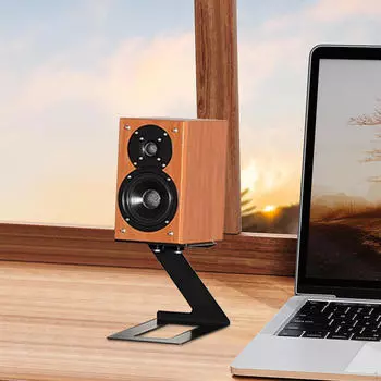 Подставка для настольного динамика, студийный монитор, подставка для поглощения вибрации и наклоном на 6°