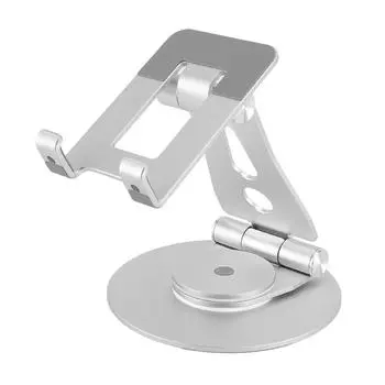Подставка для настольного телефона с регулируемым углом наклона и высотой, предотвращает скольжение, металлическая универсальная подставка для переносного сотового телефона, стойка H