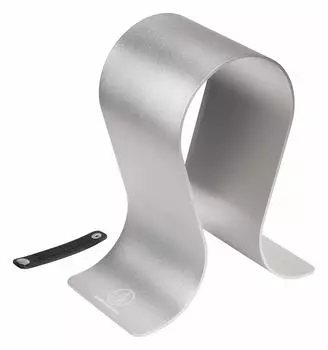 Подставка для наушников Audio Technica, алюминиевая, класса люкс, тип AT-HPS700 серебряный