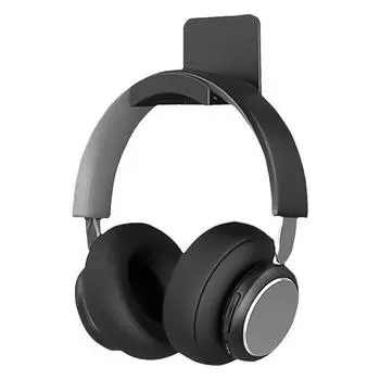 Подставка для наушников, клейкий настенный держатель для игрового кронштейна для наушников (черный)