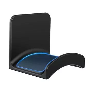 Подставка для наушников, клейкий настенный держатель для игрового кронштейна для наушников (черный)