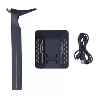 Подставка для наушников RGB с 2 портами USB, многофункциональный держатель для игровой гарнитуры для стола, игровые аксессуары