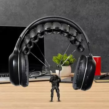 Подставка для наушников «Солдат-парашютист» Уникальный 3D-дизайн Сильная поддержка игр