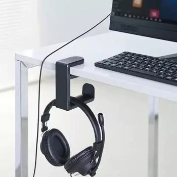 Подставка для наушников Yousheng с вращением на 360 градусов, устойчивая к падениям, подставка для игрового контроллера, стойка для хранения гарнитуры с утолщенной силиконовой прокладкой розовый