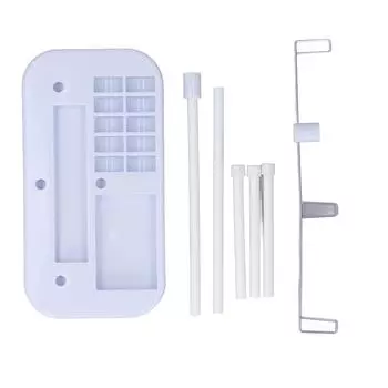 Подставка для ниток для швейной машины бытовая тройная катушка двойная катушка съемная легко подвешиваемая нить