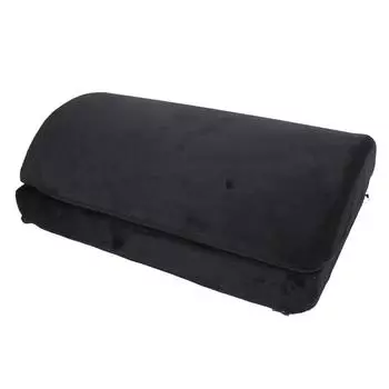 Подставка для ног, черная, эргономичная, регулируемая по высоте, полуцилиндрическая, с высоким отскоком, с эффектом памяти, для Off